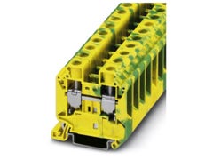 Schutzleiter-Reihenklemme, UT 16-PE, 1,5 - 25 mm², grün-gelb