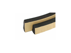 MOQ=10, B=10, H=8, Expanded rubber with glue, square-profile, black epdm+neoprene
