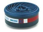 Moldex easylock gas filter 9200 01 a2 8 pcs